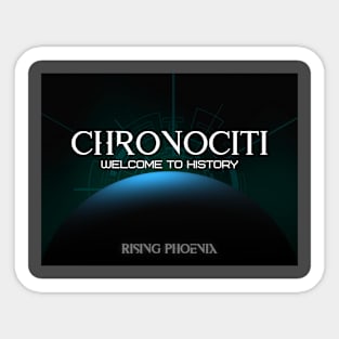 Rising Phoenix Chronociti Logo Sticker